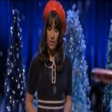 STAGE TUBE: Michele, Criss & Colfer Sing for Christmas on GLEE!